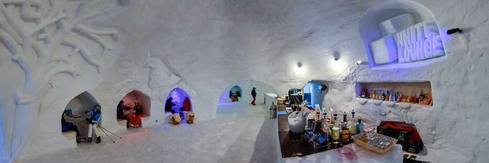 Panoramafoto: White Lounge - Alpen