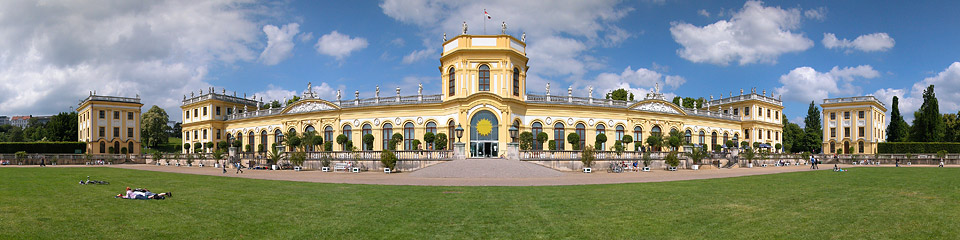 Panoramafoto: Orangerie - Kassel